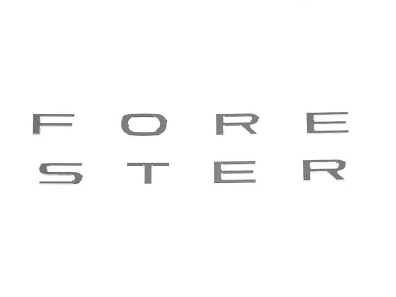 

25 моделей Subaru Forester, модифицированные с буквами эмблемы задней двери, серия SL, посвященные яркими полосками