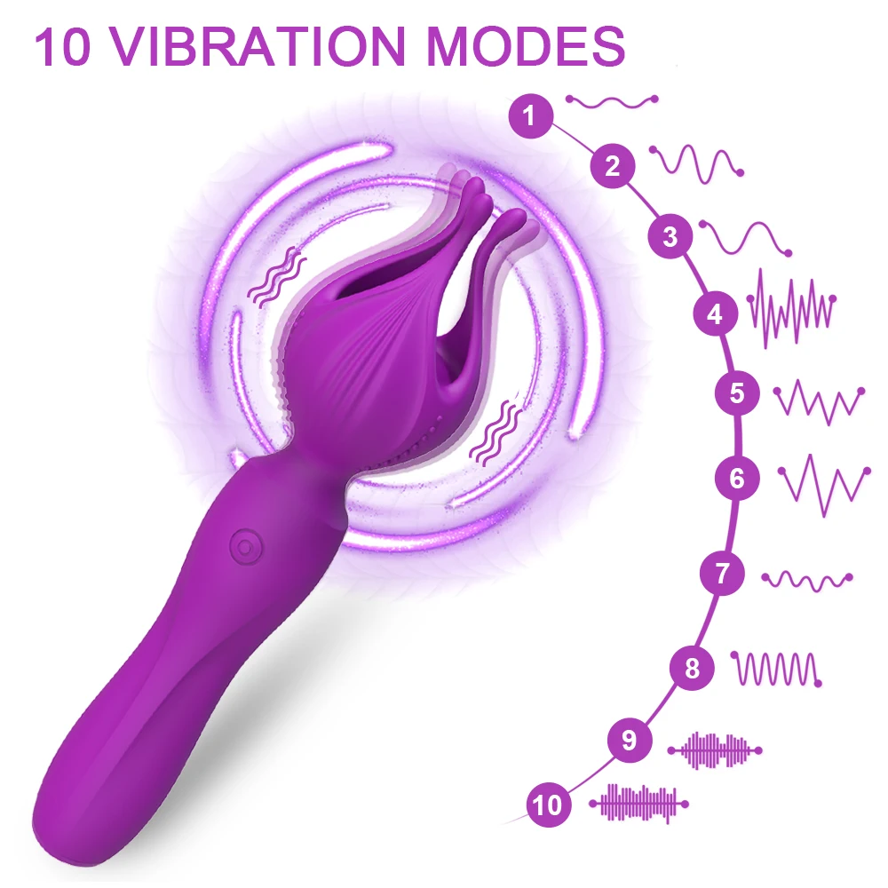 Powerful AV Vibrator for Women Clitoris Clit Stimulator Magic Wand USB Rechargeable AV Massager Adults Female Goods Sex Toys