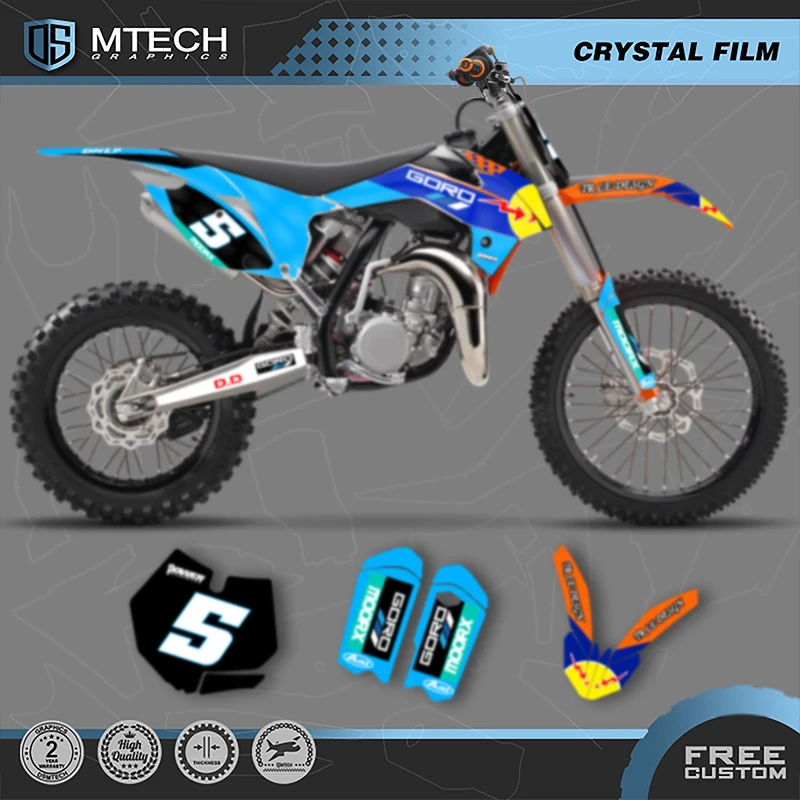 

DSMTECH Cusotm Team Motorcycle Graphics Decals Stickers Kits For KTM SX85 2013 2014 2015 2016 2017 001
