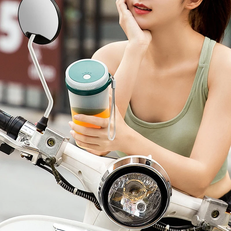 Juicer Portable Blender USB Electric Mixer Cup Machine Smoothie Juice Extractor Machine Blender Food Processor,Green