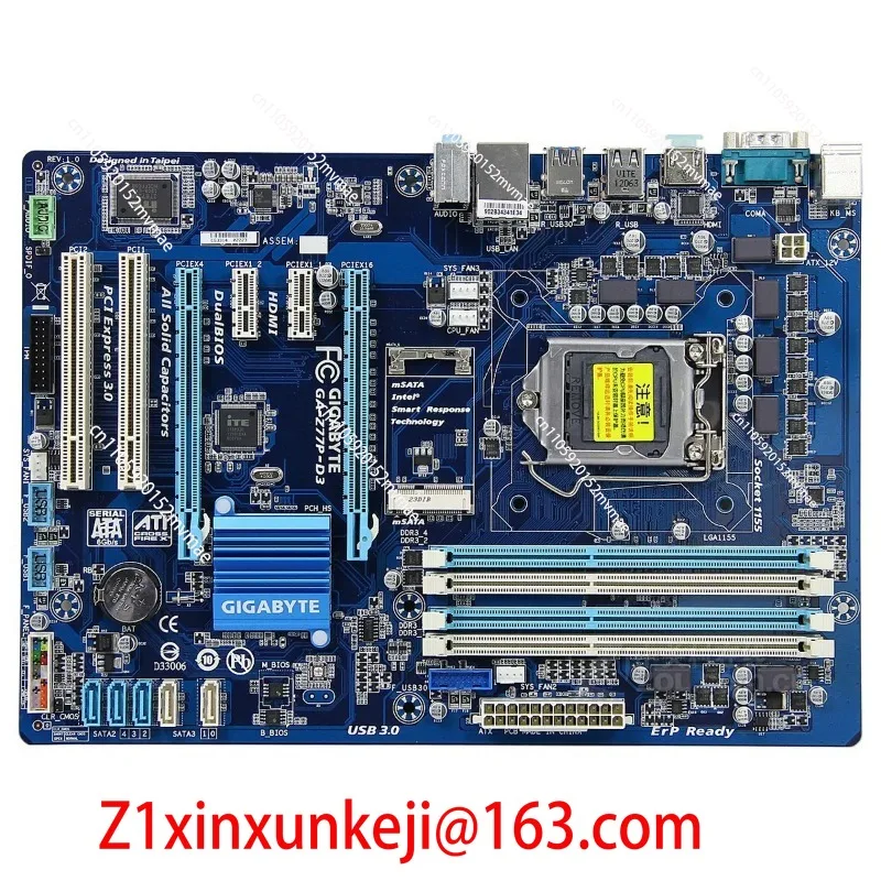 Z77 Main Board GA-Z77P-D3 1155 Main Board Support 1230 V2 3470