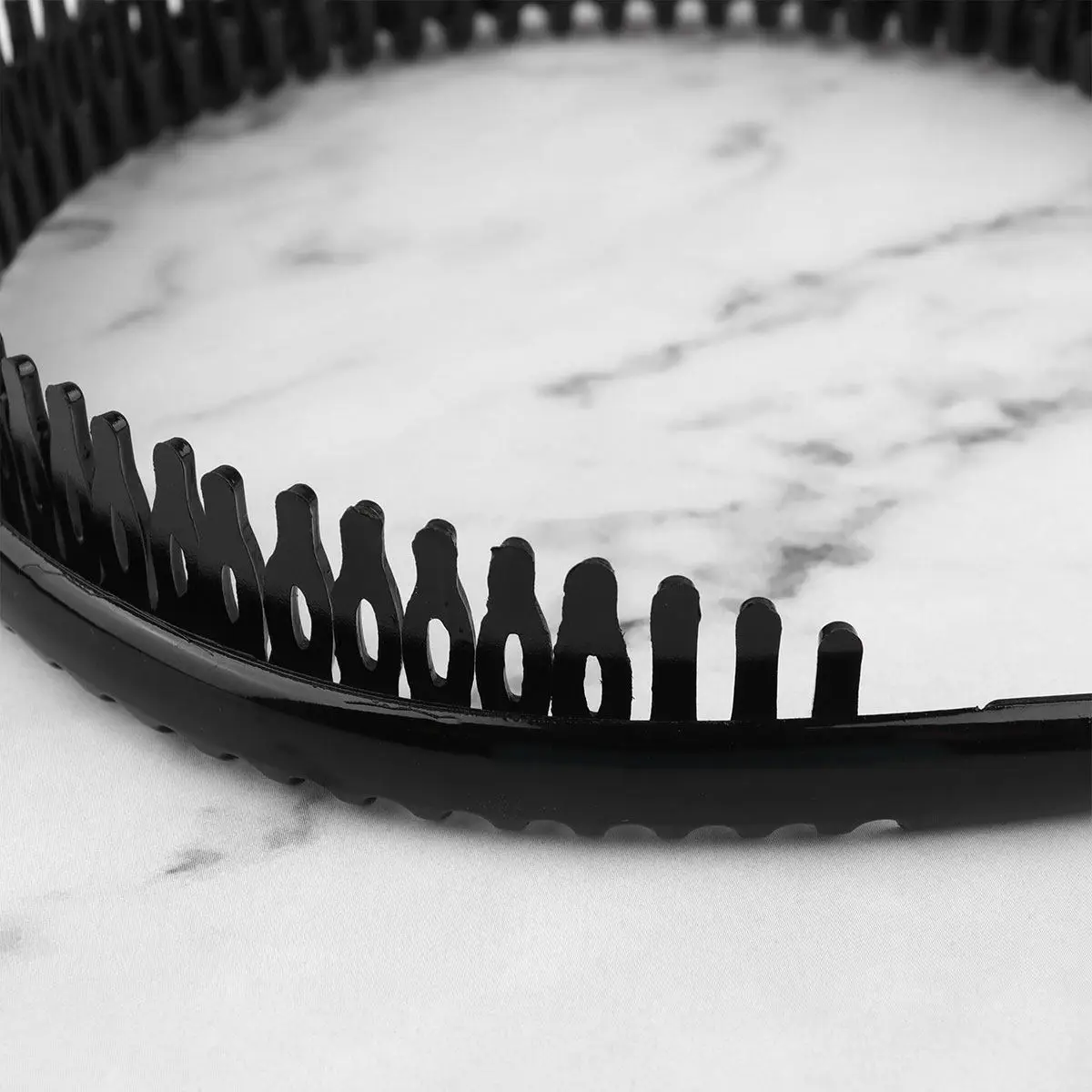10Pcs Teeth Comb Headbands Non-Slip Hard Plastic Hair Hoop for Men Women Running Shower Hair Accessory Headbands