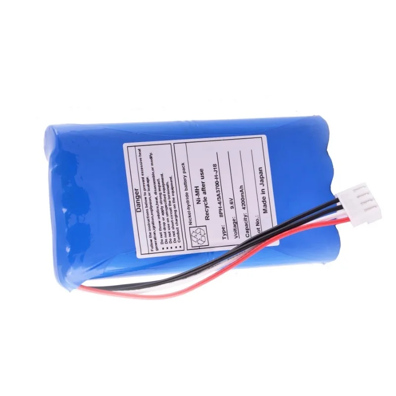 7.6V 4200mAh 8PH-4/3A3700-H-J18 High Quality ECG Replacement Battery for Fukuda FX-7000,FX-7100,FX-7102,FX-7302,FX-8200