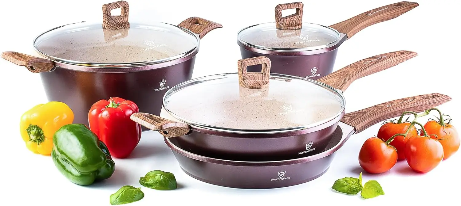 7Pc Kitchen Pots An… - image