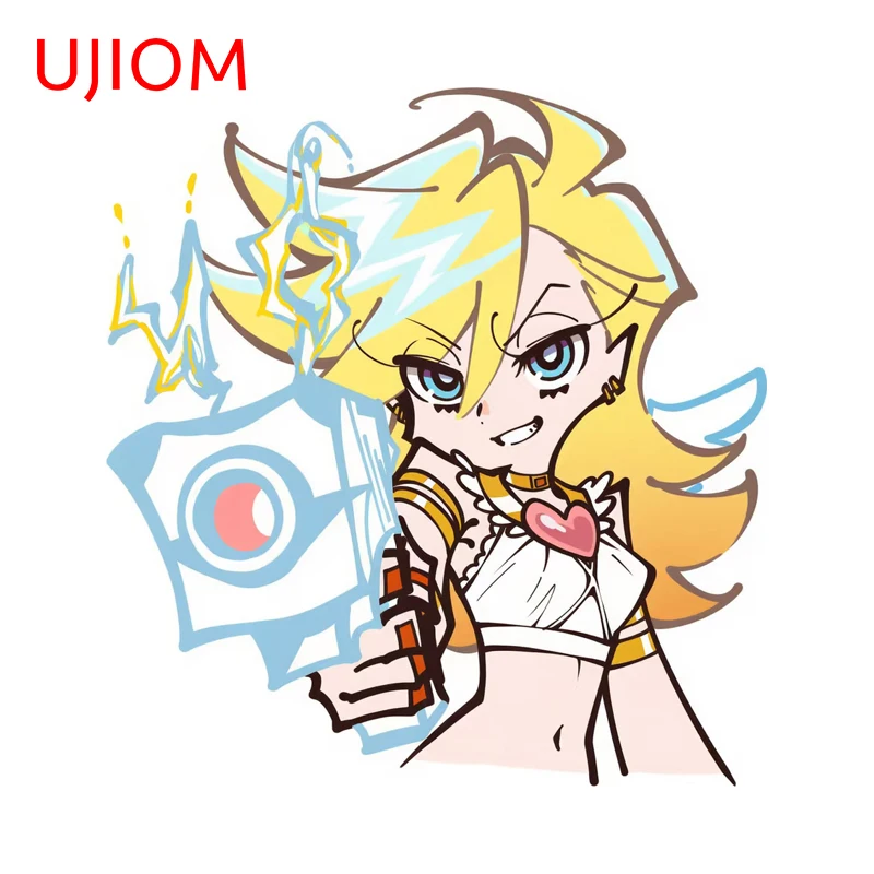 UJIOM Panty & Stocking Cool Ink Style Wall Stickers Delicate Graffiti Fishing Tackle Box Laptop Decals Nice Room Decoration