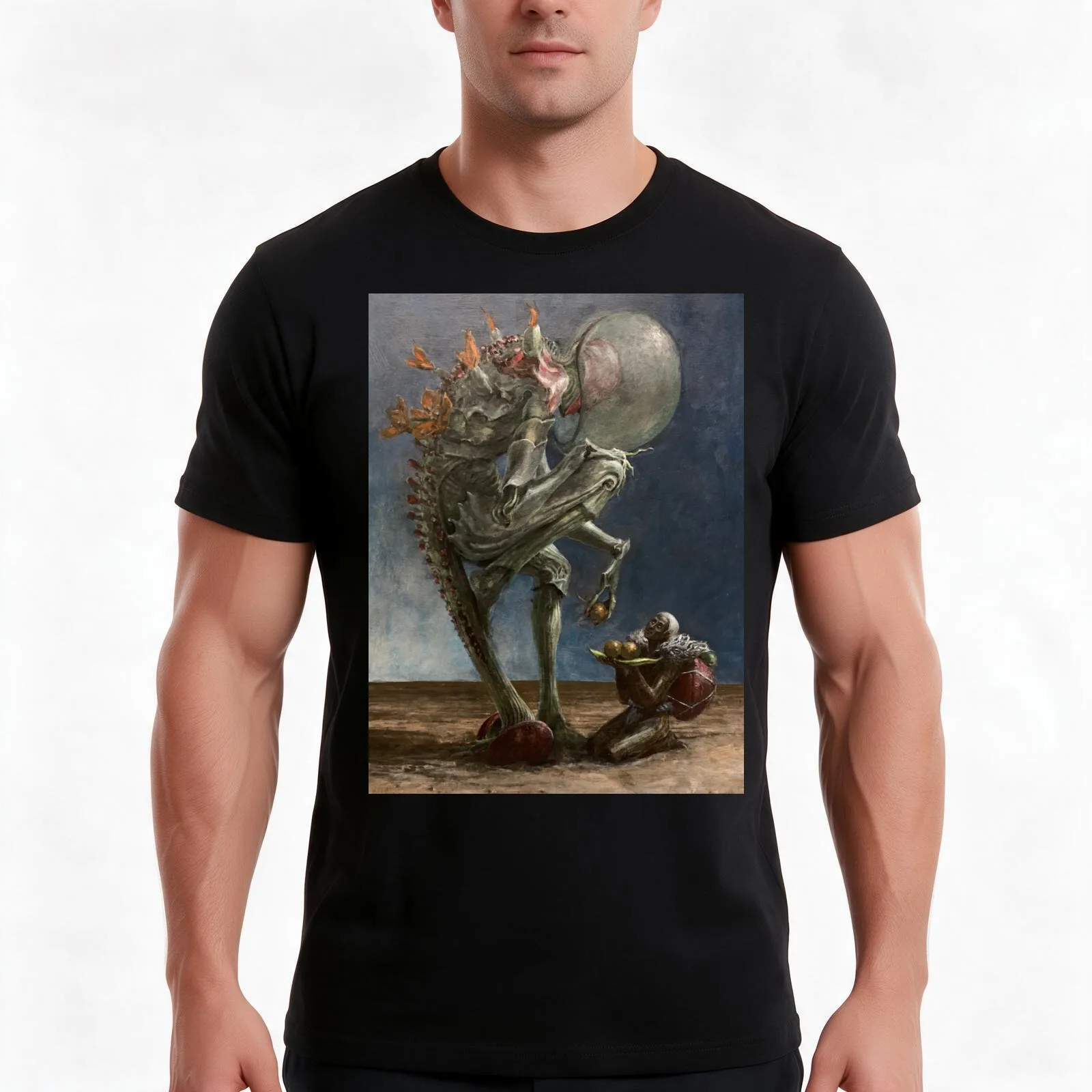 Seed Sage T-Shirt, Summer Casual Cotton Tee, Oversized Streetwear Tops, Vintage Graphic Print, Loose Fit Short Sleeve