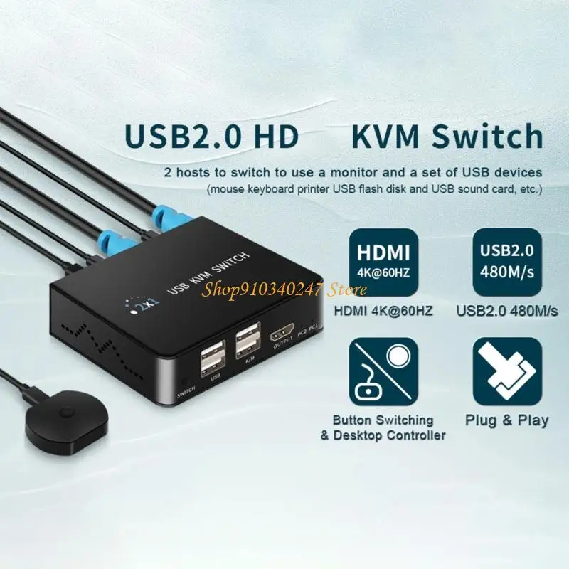 Q22A 4K Hdtv Kvm Sw…