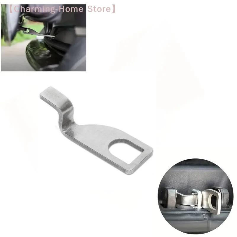 【M】Extended Metal Tow Hook Bracket Tailgate Extension Hanging Hook Heavy Duty Part For Van Rear Door Camping Modification