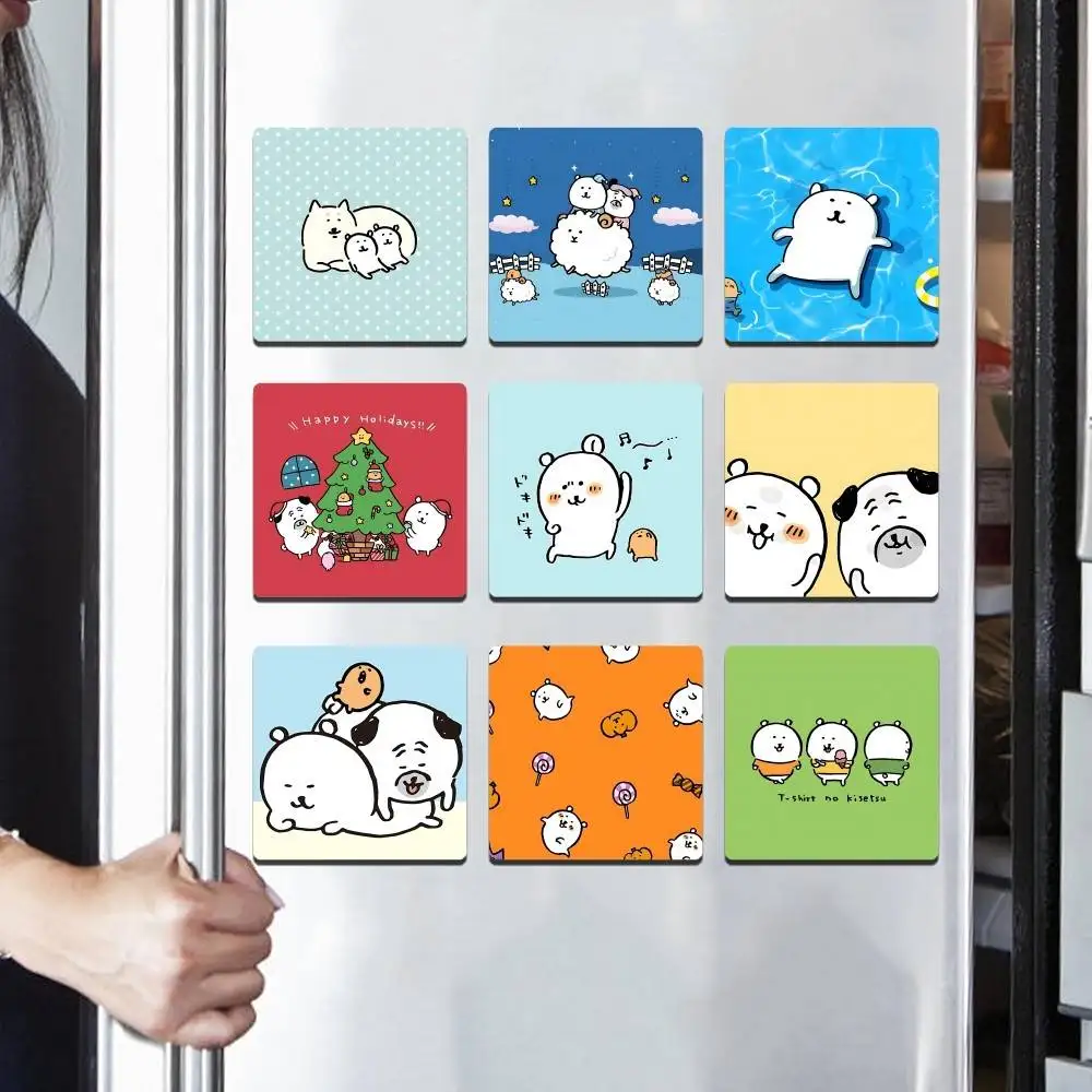 Adorable Bear Character N-Nagano Bears Magnet Products Personalized Sublimation Fridge Refrigerator Magnets for Kitchen