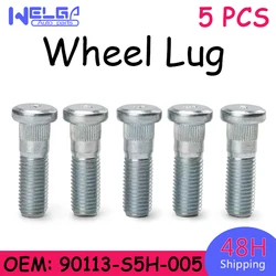 5PCS 90113-S5H-005 Wheel Lug Stud Bolt For Honda Accord For Acura CL ILX 90113-SA0-000 90113-SA0-003 90113-SA0-005 90113-SM1-005