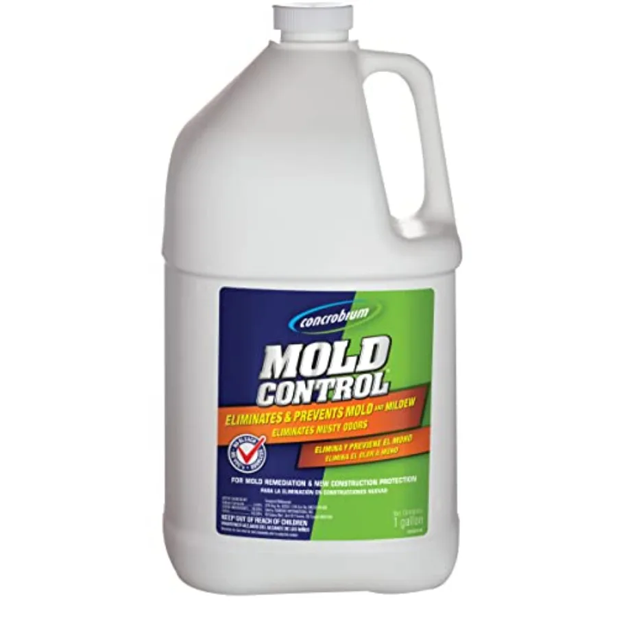 

Concrobium Mold Control, 1, Mold and Mildew Cleaner for Hard Surfaces, Helps Eliminate and Prevent Mold and Musty Odors, No Ble