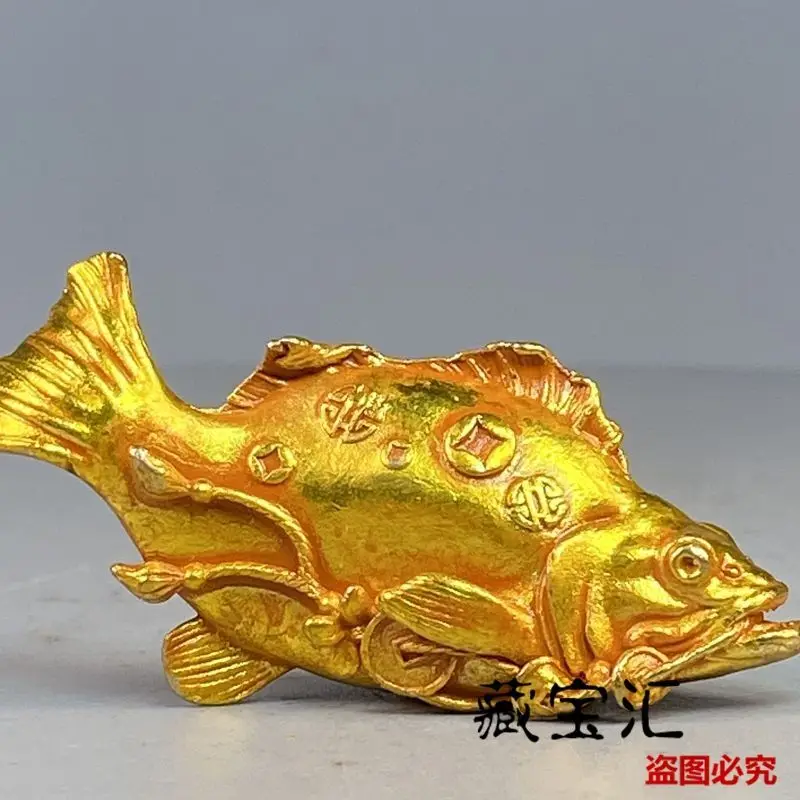 Good luck & fortune koi dragon fish Ornament Decoration Tea Pet Figurines Desk Decor Accessories