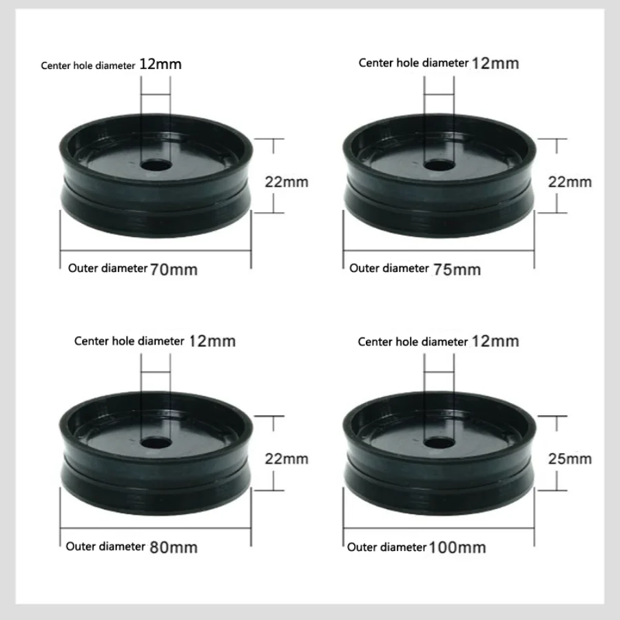 Diameter 70/75/80/100 mm Air Cylinder Piston of Tyre Changer Rubber Plug Quick-wear Part Fittings NEW 1PC