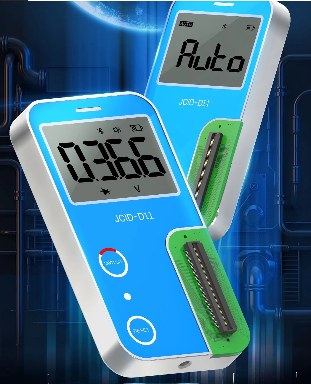 JC JCID D11 Intelligent Digital Detector for X-13 Pro Max Support Measuring Data Uploaded to the Computer Remote Upgrading Tools
