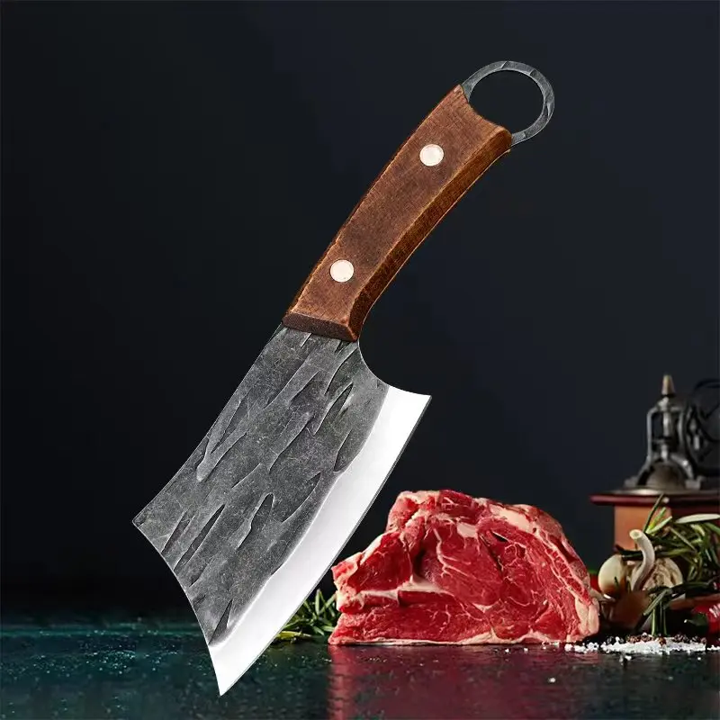 Professionelles Fisch-Entbeinungsmesser mit Holzgriff für Küche und Kochen, zum Schneiden von Fisch, Fischbläse und Fleisch