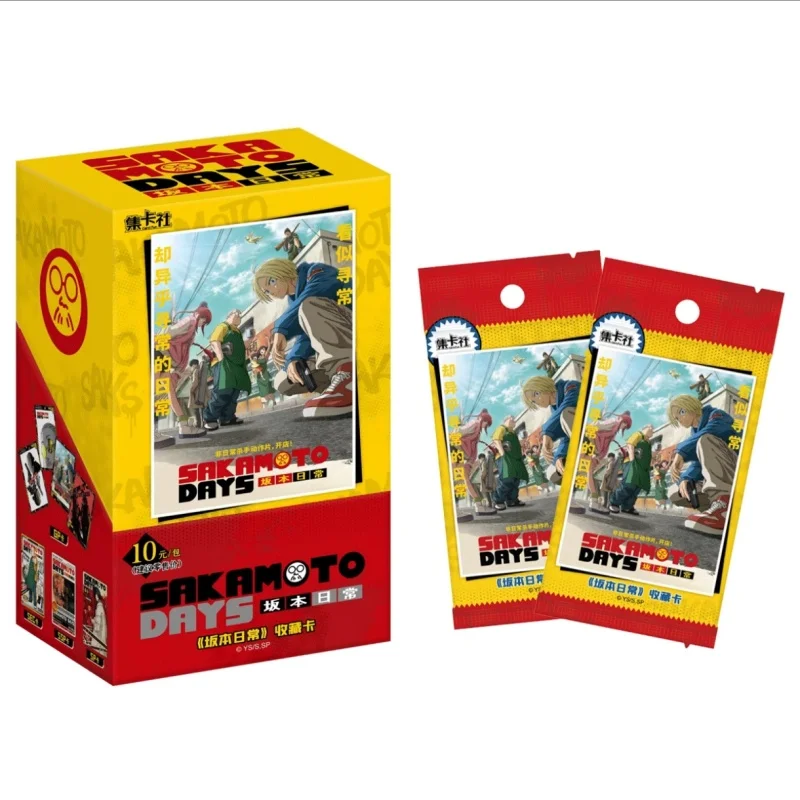 Hot Sale Stock Echte Card.Fun X SAKAMOTO DAYS Series Anime Verzamelkaart Hoge Kwaliteit Schattig Afbeelding Meisje Verjaardagscadeau