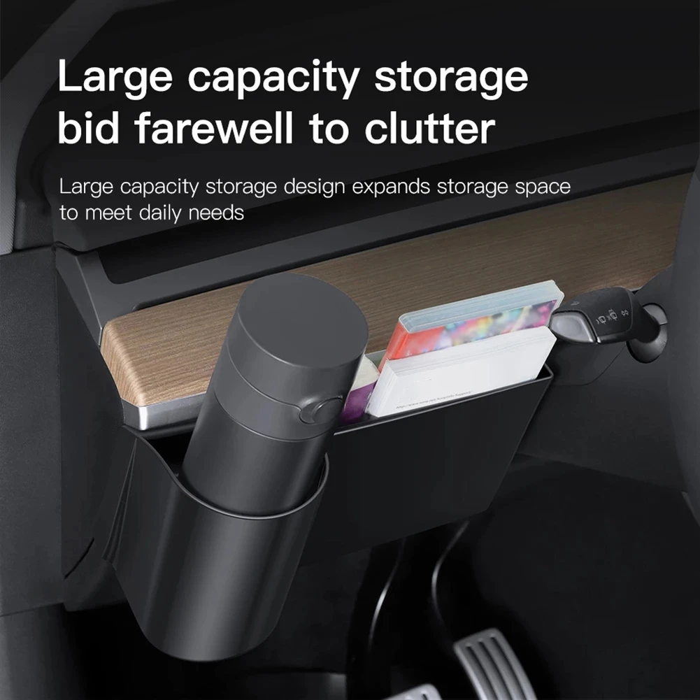 ABS Plastic Car Dashboard Panel Cup Holder Storage Car Cup Holder Box Compatible for M-o-d-e-l 3/Y