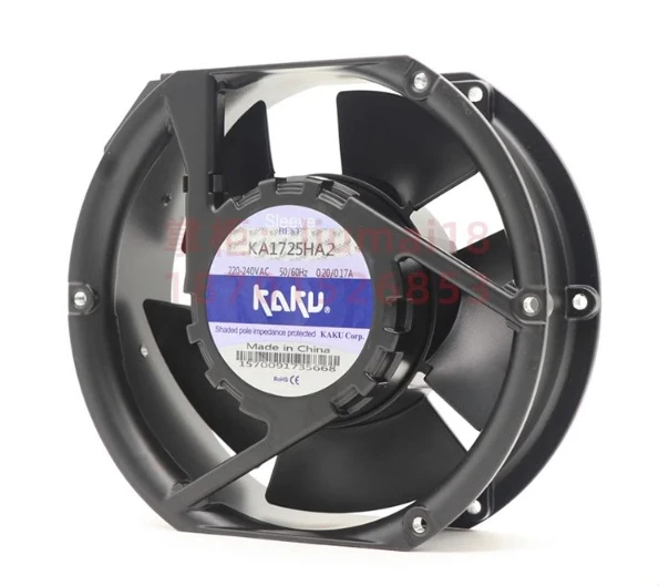 KA1725HA2 brand new original KAKU fan 17CM AC220V 0.27A high-temperature waterproof fan