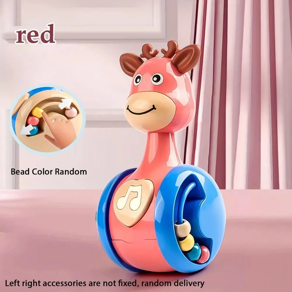 Creativo Fulvo Bicchiere Scorrevole Giocattolo Del Fumetto Dinosauri Musicali Bicchiere Wobbler Presse Squeaky Interattivo Bicchiere Giocattolo A Dondolo