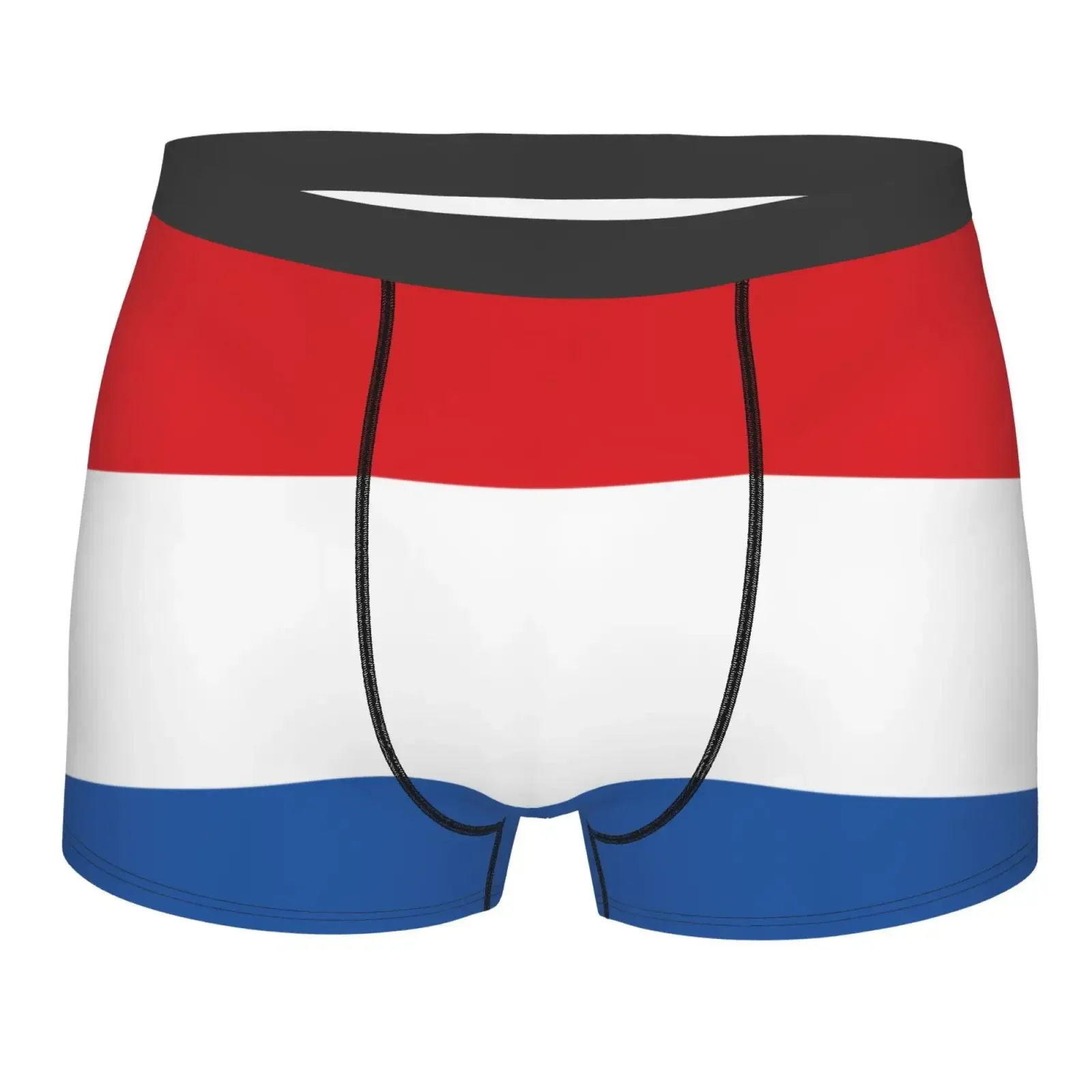Flag Of The Kingdom Of Croatia Pattern Underwear Men Stretch Boxer Briefs Shorts Panties Soft Sexy Underpants For Male