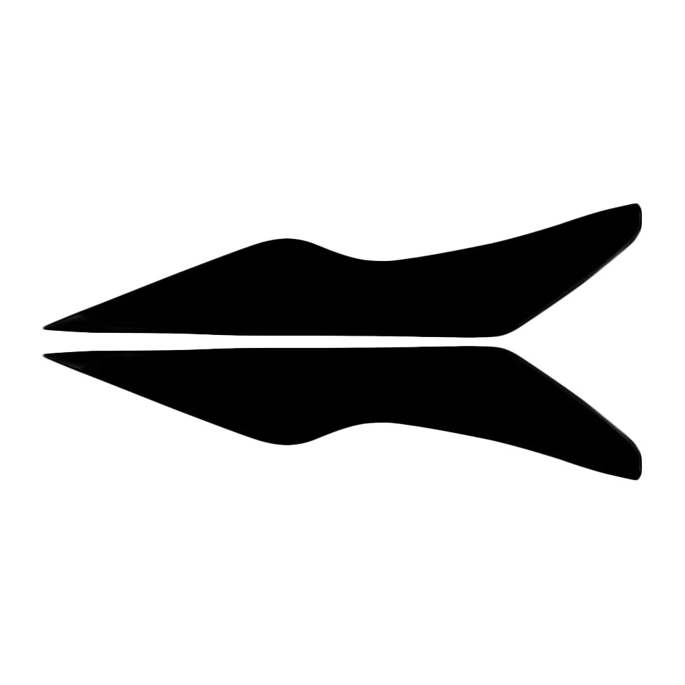 

2pcs Bright Black Car Front Headlight Eyebrow Eyelid Cover Trim ABS for Ford Focus 2009 2010 2011