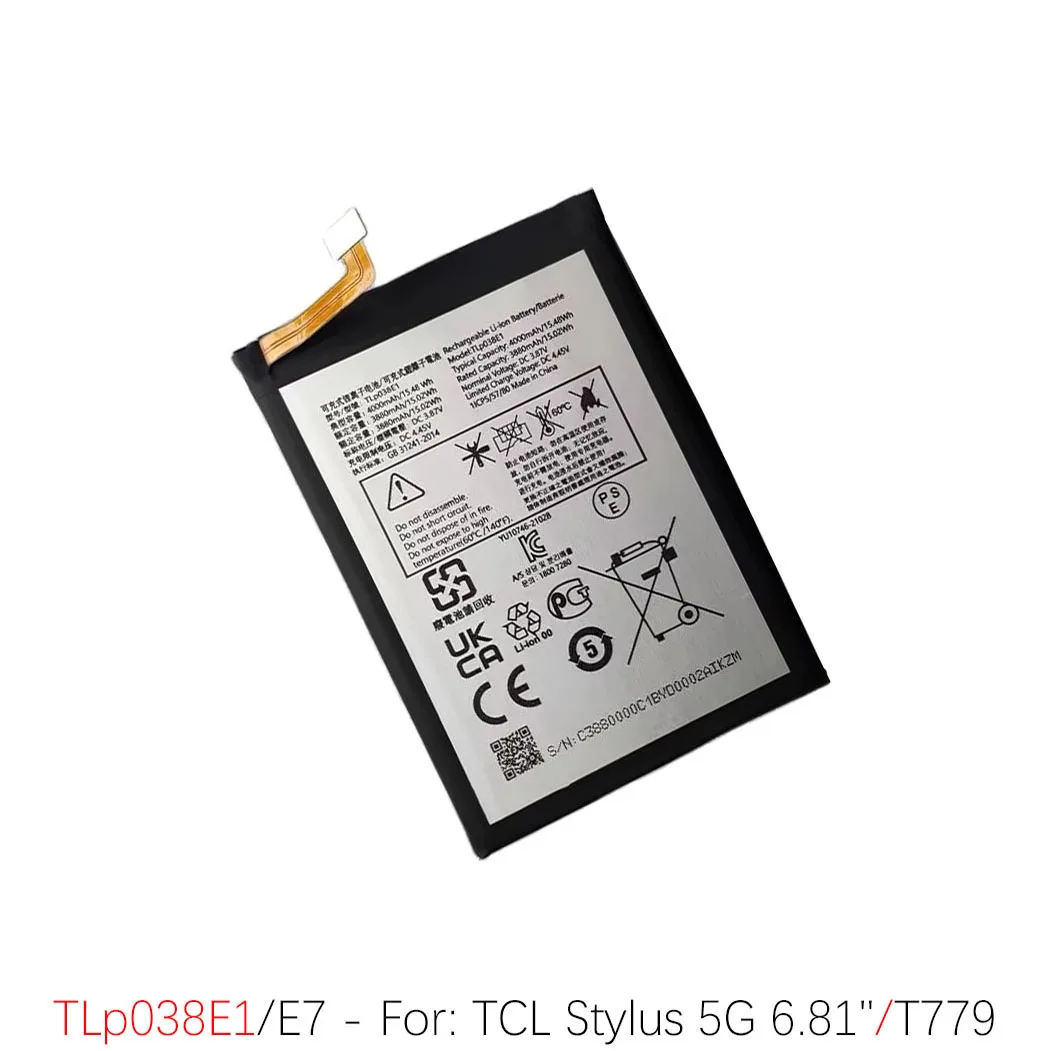 TLp030EC TLp034B2 TLp038DA Battery For TCL TLp049B7 10L 10SE Y910 One Touch 10Pro 20Pro TLp038E1 TLp043D7 TLp043F1 Batteries