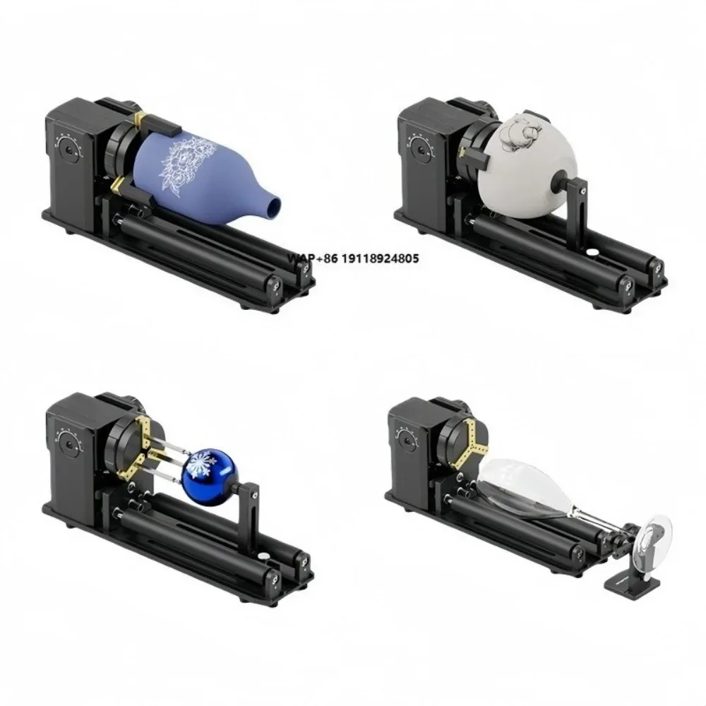 

4 in 1 Automatic Rotary Roller Engraving Module Y Axis Chuck Accessory for Engraver and Marker