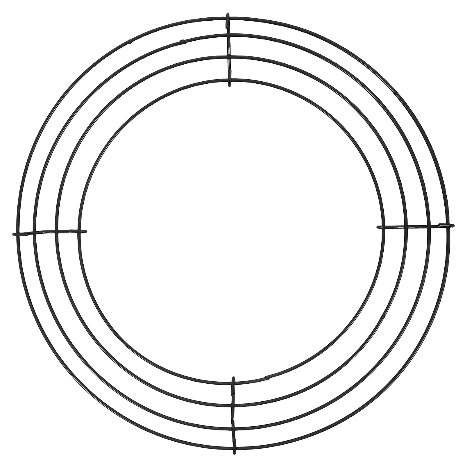 

1Pcs Iron Wreath Loop Solid Structure Christmas Wreath Base DIY Garland Frame Home Decor Accessory Garland Loop