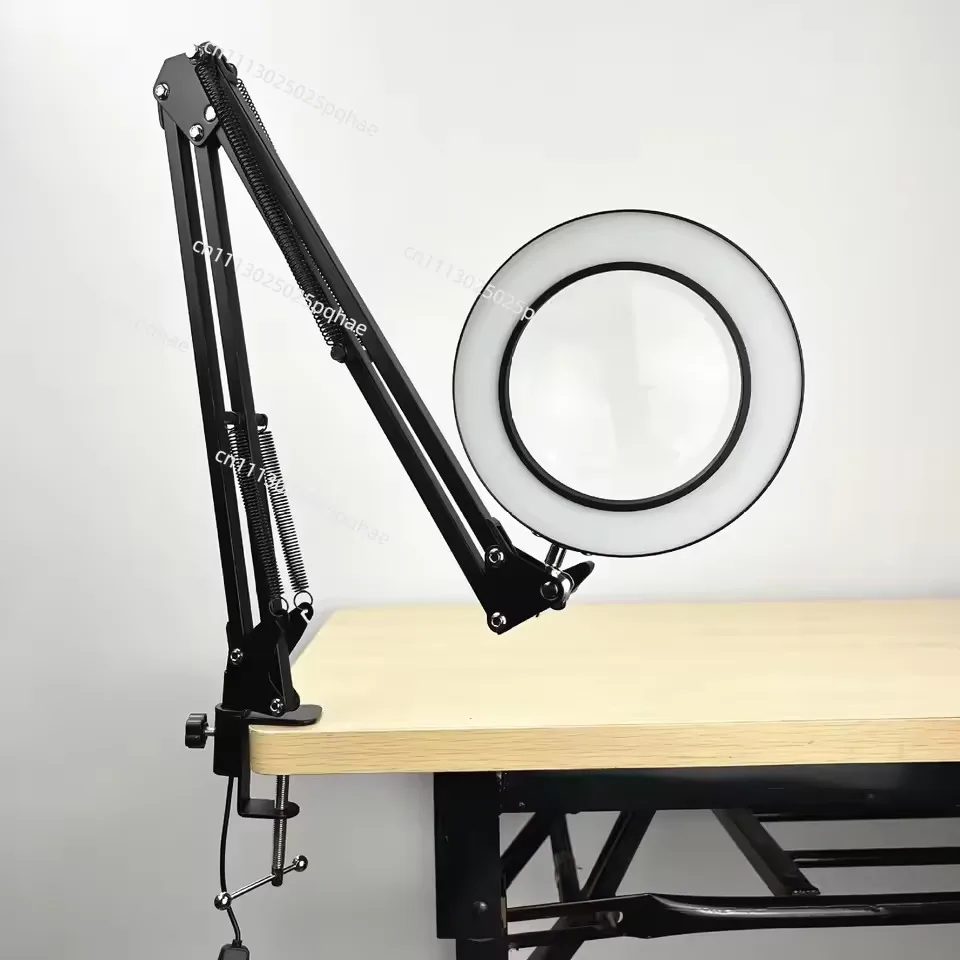 10X High Definition Desktop Magnifying Glass for Beauty Reading Electronic Circuit Board Repair
