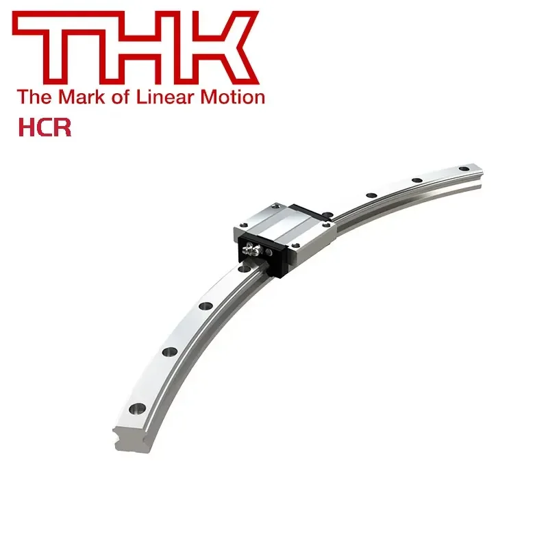 Curved Linear Guide Rail Slide Block HCR Series Stainless Steel Bearing T HK Brand Smooth Motion Automatic System 1.5 Year