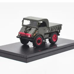 Unimog 1953 Car Model Toy 1/43 Scale Vintage Classic Car DieCast Alloy Retro Simulation Vehicle Model Collection Artwork