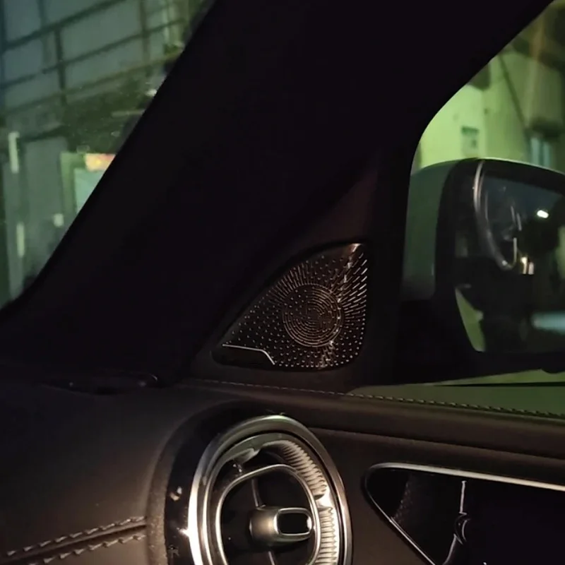 Car door A-pillar tweeter protective cover automotive interior supplies For Mercedes-Benz C-Class W206 2022 2023 2024 2025 2026 - view 4