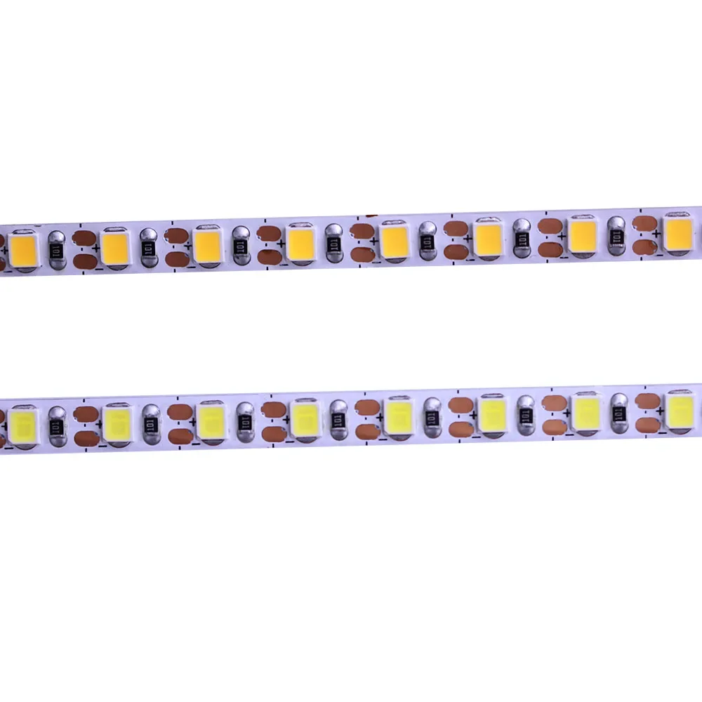 5V 12v 24v 2835 LED Strip 4mm 5mm 8mm PCB 120LEDs 120LEDs/M DC5 12V Flexible LED Light Warm Whit /White NW 5m/lot