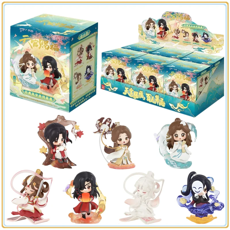 

Heaven Official's Blessing The Splendor of Painting Series Blind Box Xielian & Huacheng Mystery Box Tian Guan Ci Fu Figure Toys