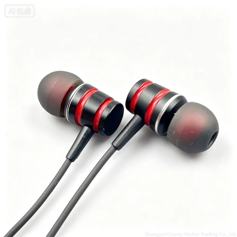 Shopkeeper Recommended High-end Custom Metal In-ear HiFi Earphones Super Deep Bass for Rock Hip-hop MP3 Smartphone Daily
