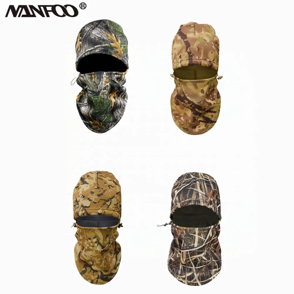 Gorro táctico invierno camuflaje biónico a prueba de viento exterior - imagen 3