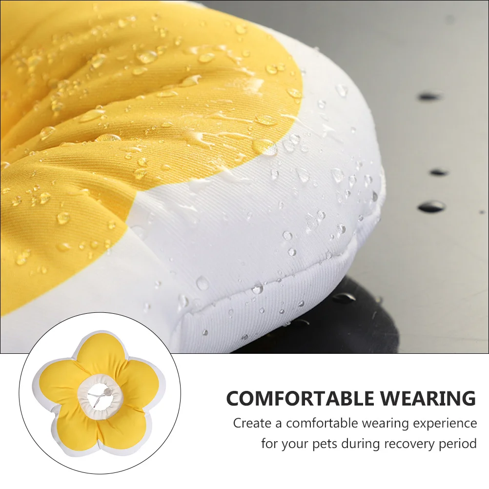 

Waterproof Beauty Pet Head Cover For Wound Healing Recovery Collar Surgery Neck Cone Anti-Lick Anti-Bite Cat Kitten
