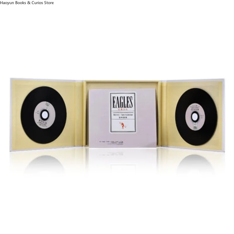 قرص قرص مضغوط للسيارة من الفينيل من فندق كاليفورنيا (أغنية أوروبية أمريكية كلاسيكية)، 3 قطع قرص مضغوط موسيقي، فرقة روك، قرص مضغوط روك #5