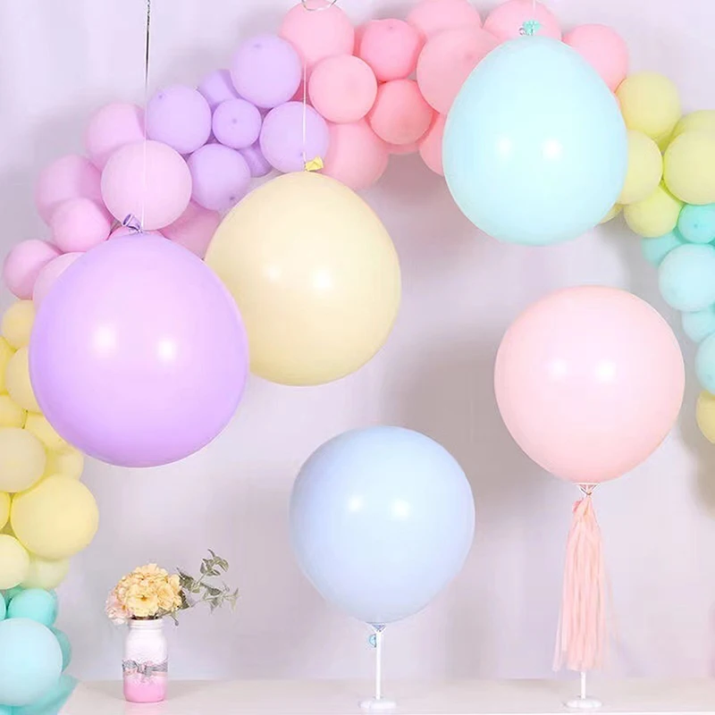 36 Inch Flat Round Balloons Colorful Latex Balloons For Photo Shoot Wedding Baby Shower Birthday Party Decorations