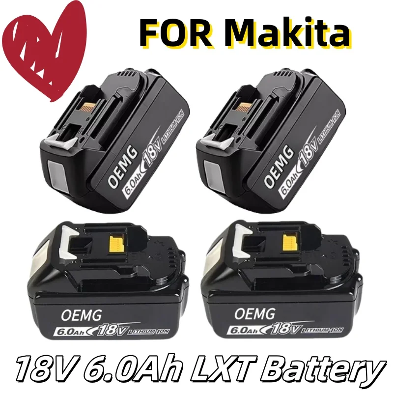 

FOR Makita 18V 6.0Ah LXT Battery:Long-Lasting Cells 18V 6.0Ah lithium-ion cells.stays reliable for years of regular use