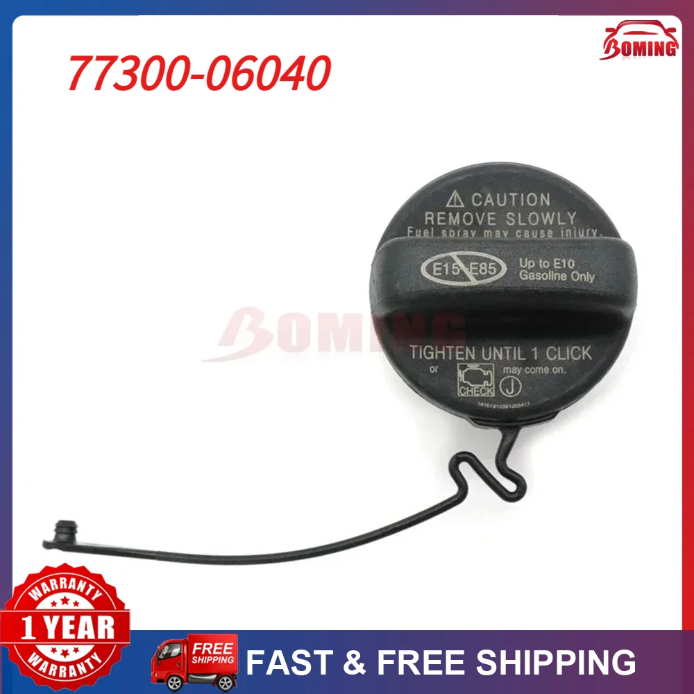Fuel Tank Gas Filler Cap Lid Tether Threaded For Toyota 4Runner Camry Corolla Highlander Lexus ES350 GS350 77300-06040