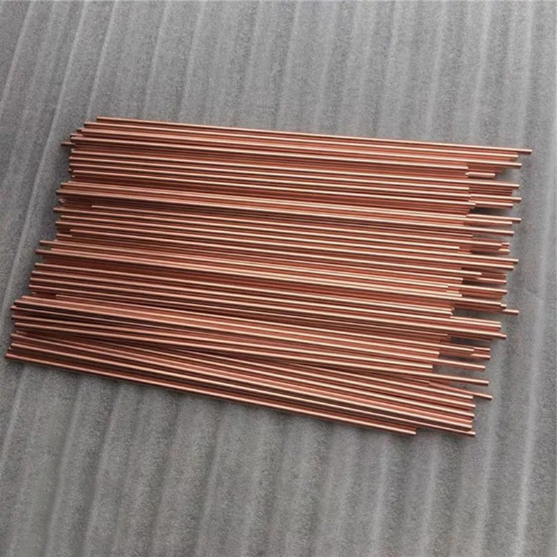 1Pcs Length 500mm Red Copper Rod Solid Pure Copper Round Bar Electrode Copper Bar Diameter 1-10mm fine red copper bar