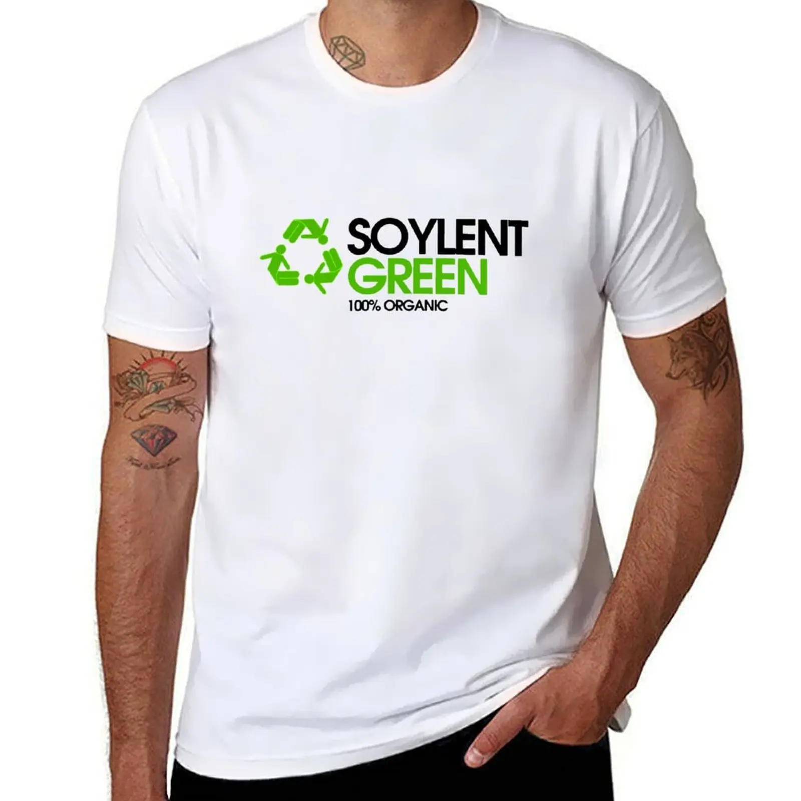 

Soylent Green T-Shirt Big Size Crew Neck T-Shirt