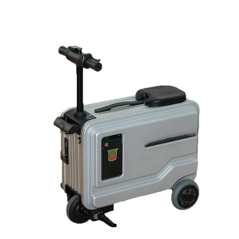 Electric suitcase Boarding trolley case Large capacity universal wheel suitcase Boarding case Password lock Portable
