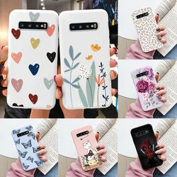 Custodia per Samsung Galaxy S10 S 10 Plus S10E Cover per telefono Cute Cartoon Candy Painted Soft TPU Coque per Samsung S10 S10 + S10E Funda