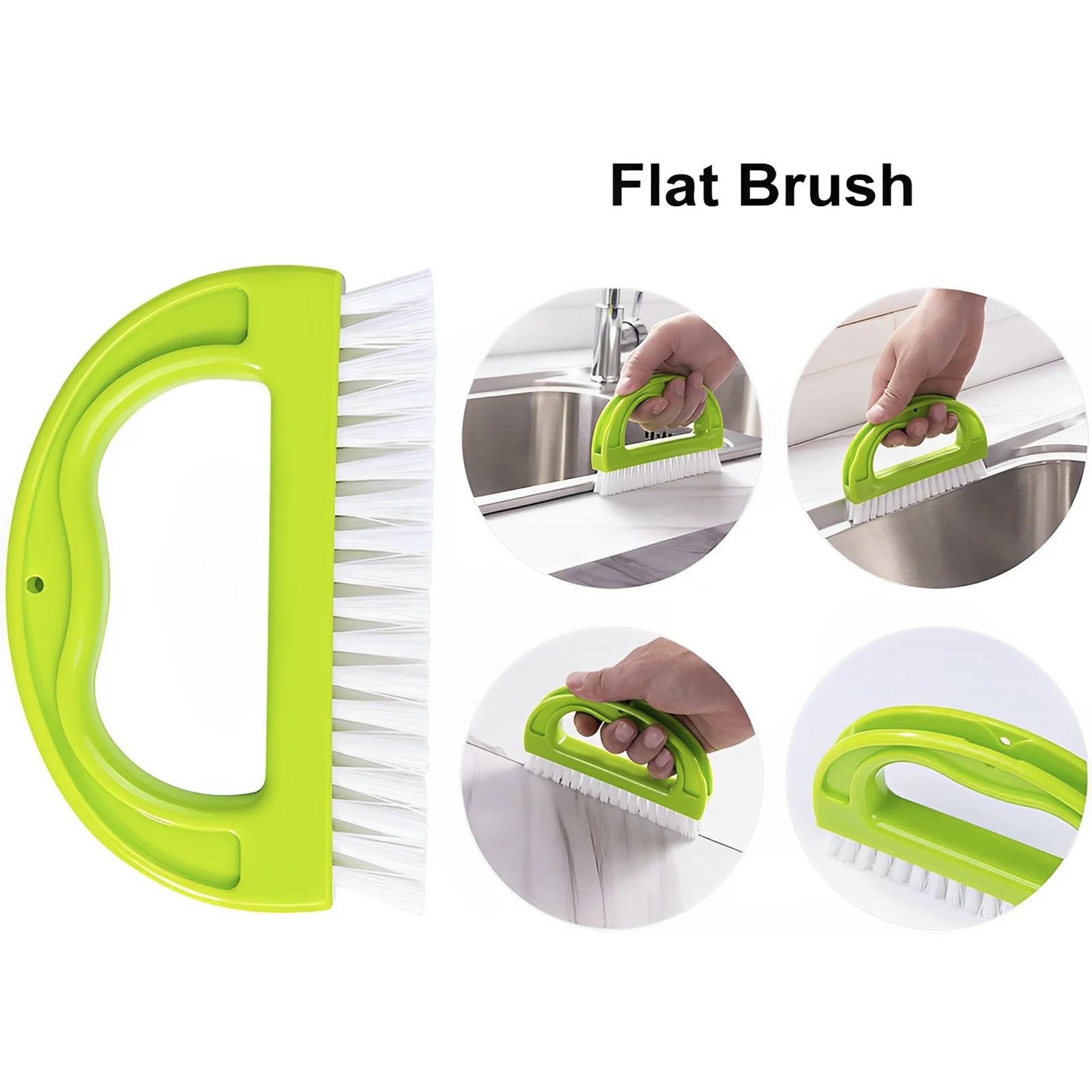 9 Pack Groove Cleaner Brush Set Multipurpose Hand-held Cleaning Brush Deep Cleaning Reusable Tile Joint Scrub Brush