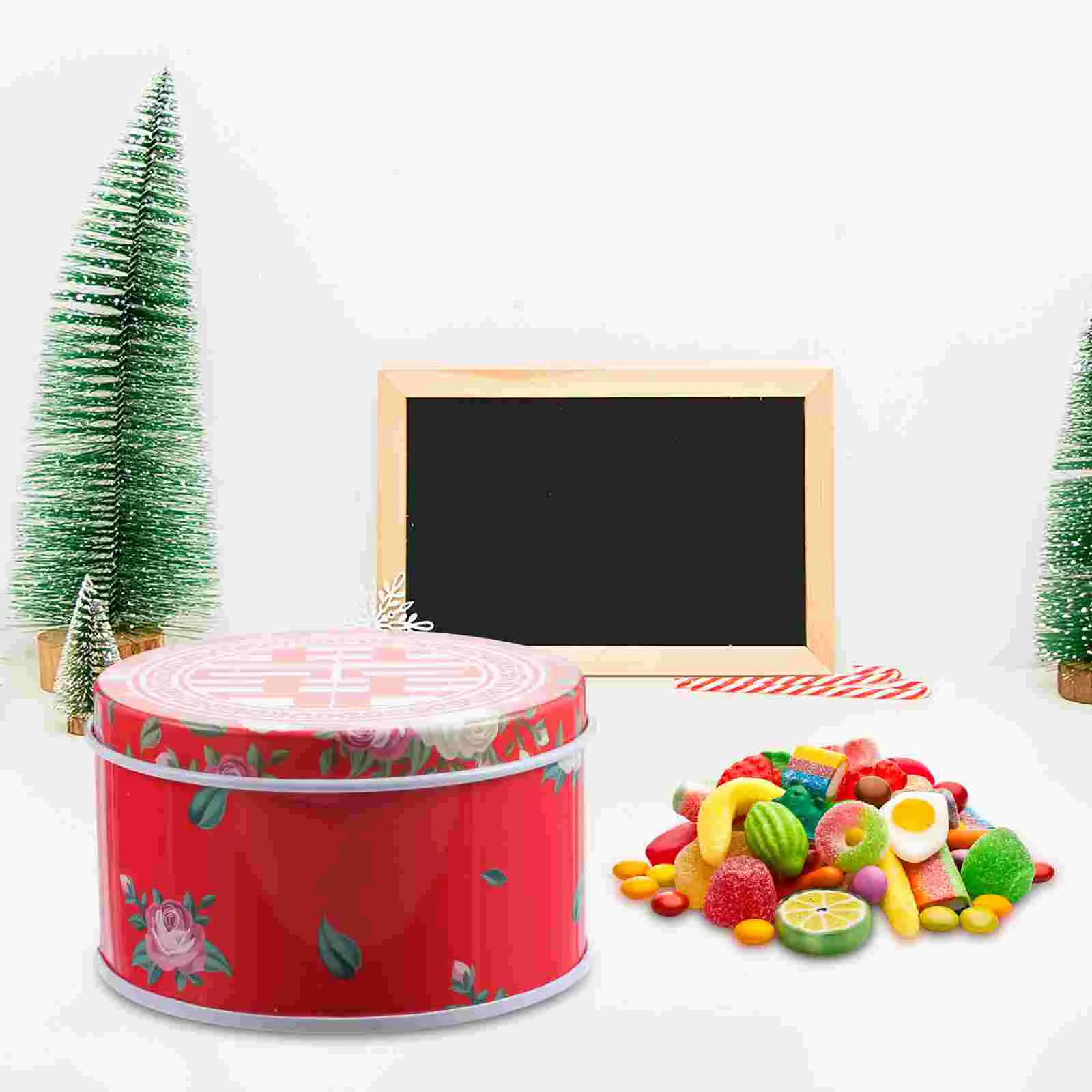 

Wedding Decoration Supplies Candy Jars Container Sugar Case Iron Sweets Storage Holder Party Favors Boxes