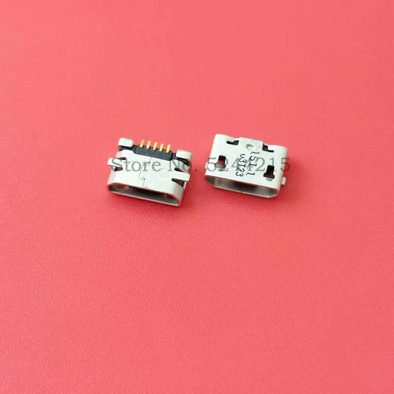 100/200PCS Micro USB Jack Dock Socket Charging Port Connector for Nokia 105 207 208 220 Dual SIM 230 Asha 500 503 Lumia 710 808