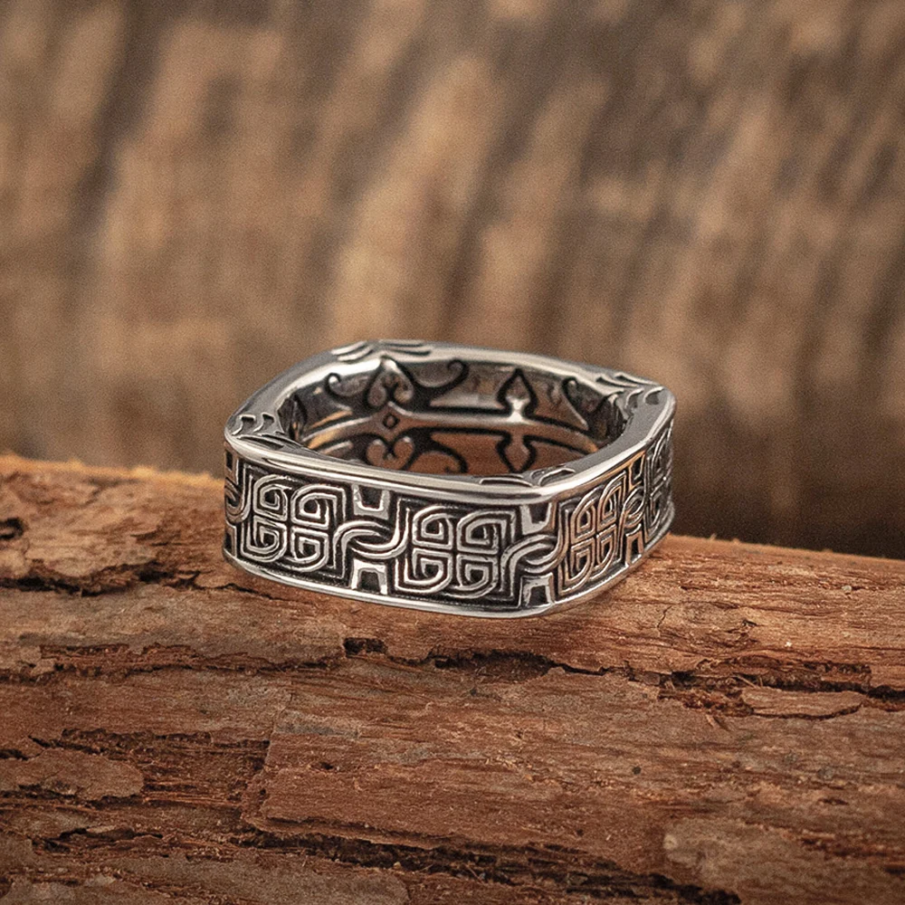 

Nordic Celtic Viking Ring for Men Women Fashion Punk Hip Hop 316L stainless Steel ring Vintage amulet Jewelry Gift Dropshipping