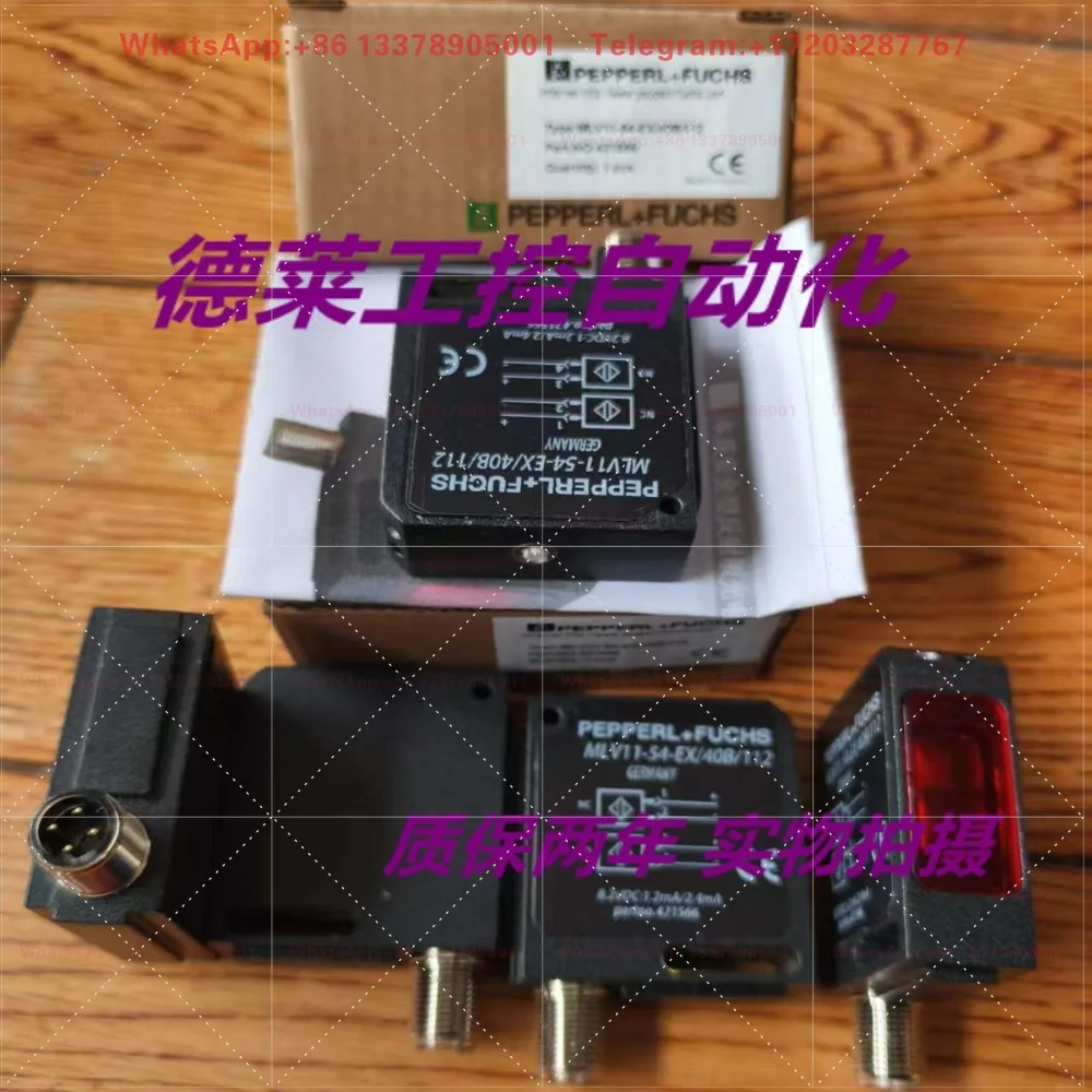Pepperl + F P + F explosion-proof photoelectric sensor MLV11-54-EX 40B 112 quality assurance two years, physical shooting